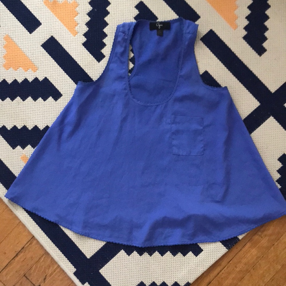 COPY - Aqua silk blouse
